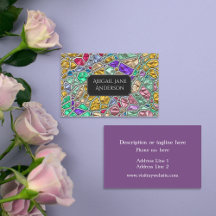 Colourful Jewel Glass - Customize & Choose Colour