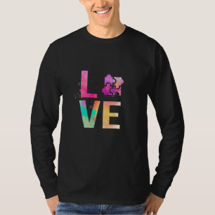 Colourful Jigsaw Puzzles Mom Jigsaw Puzzles T-Shirt