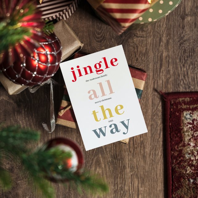 Colourful Jingle All The Way | Happy Holidays (Creator Uploaded)