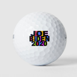 Colourful JOE BIDEN 2020 golf balls