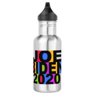 Colourful JOE BIDEN 2020 water bottles
