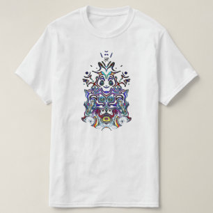 Colourful joker spirit sketch T-Shirt