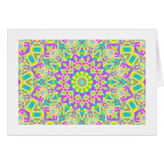 Colourful Kaleidoscope 02 (Bordered) (Front Horizontal)