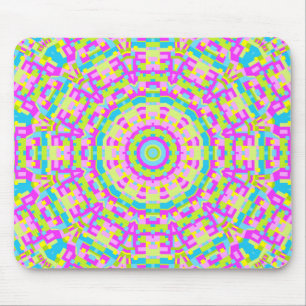 Colourful Kaleidoscope 03 Mouse Pad