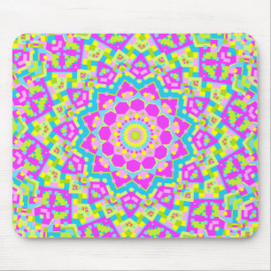 Colourful Kaleidoscope 09 Mouse Pad