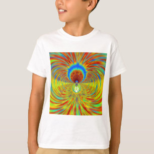 Colourful Kaleidoscope Art Print T-Shirt