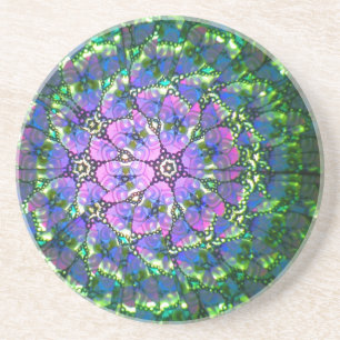 Colourful Kaleidoscope Coaster #2