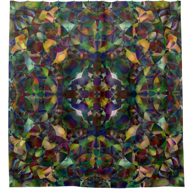 Colourful, Kaleidoscopic Abstract Art (Front)