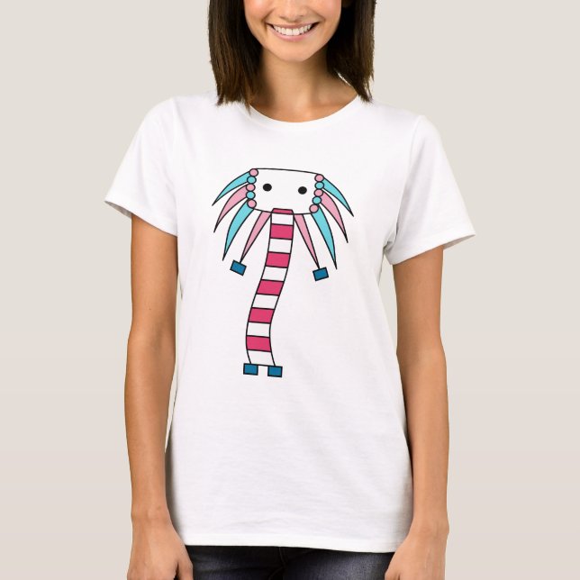 Colourful kawaii cute character tshirts (Front)