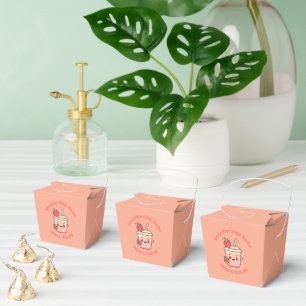Colourful Kawaii Sweet yogurt Smoothies fruit Juic Favor Box