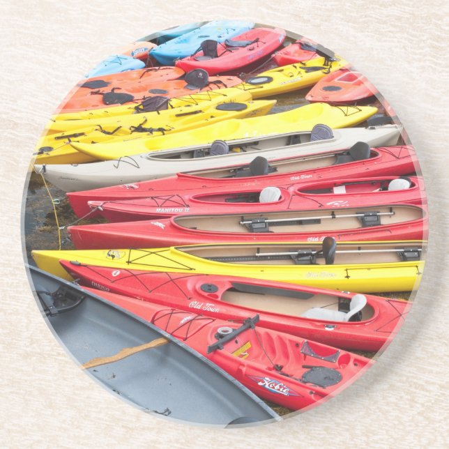Colourful Kayaks Coaster (Front)
