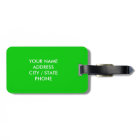 Colourful keep calm luggage tags | Customize it!