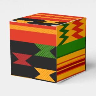 Colourful Kente Favour Box