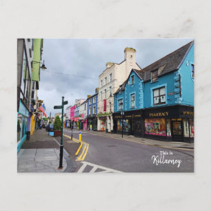 Colourful Killarney- Ireland Postcard