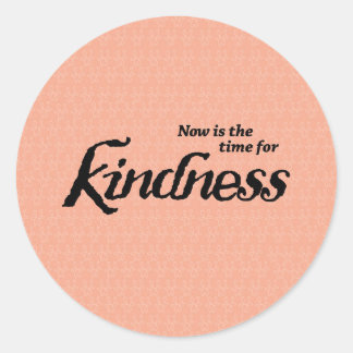 Colourful kindness sticker
