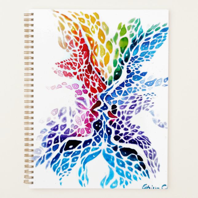 Colourful kiss planner (Front)