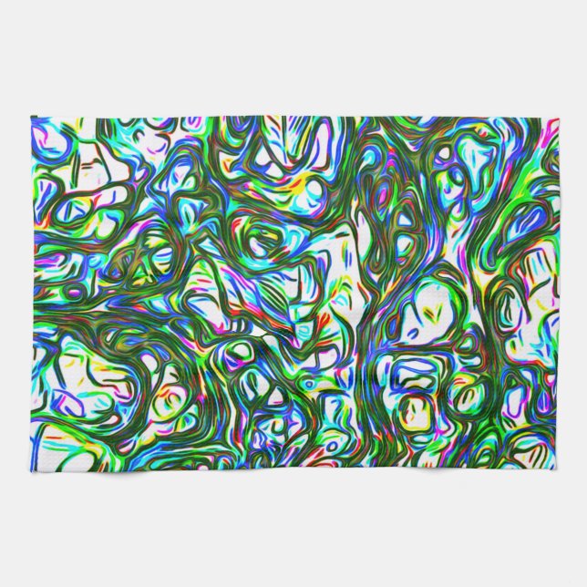 Colourful Kitchen Towel (Horizontal)