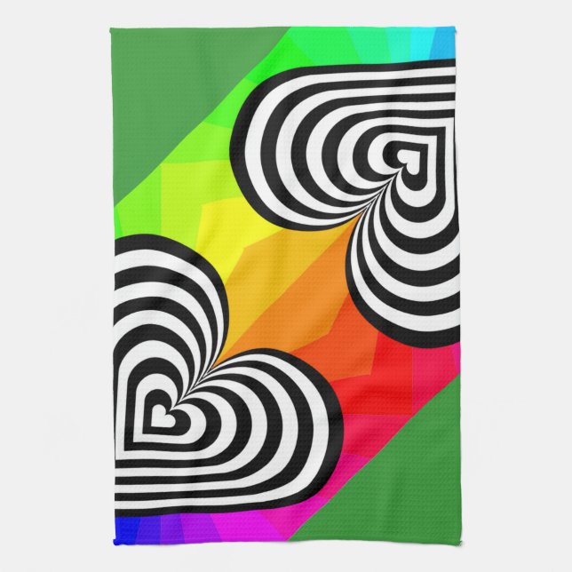 Colourful Kitchen Towels (Vertical)