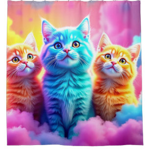 Colourful Kitten Art