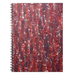 Colourful Knitted Texture: Cozy Background Notebook