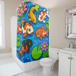 Colourful Koi Fish