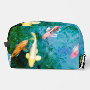 Colourful Koi Fish Dopp Kit