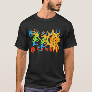 Colourful  Kokopelli T-Shirt