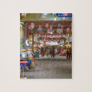 Colourful Korean Marketplace Jigsaw Puzzle