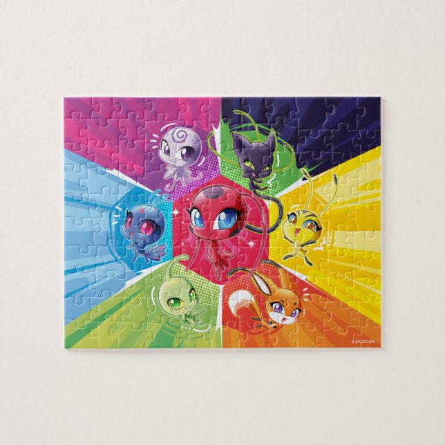 Colourful Kwamis Jigsaw Puzzle (Horizontal)