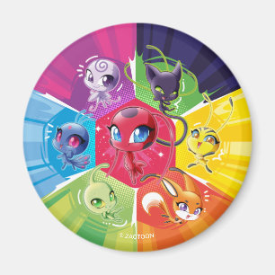 Colourful Kwamis Magnet