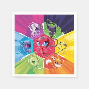 Colourful Kwamis Napkin