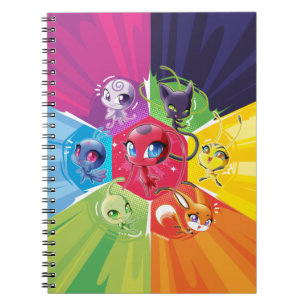 Colourful Kwamis Notebook