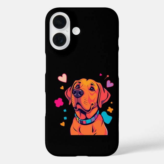 🌟 Colourful Labrador Dog Art Case-Mate iPhone Case (Back)