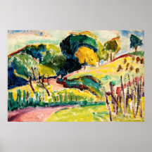 Colourful Landscape Painting