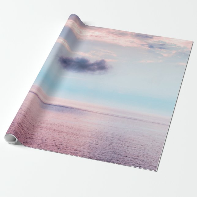 Colourful Landscape Wrapping Paper (Unrolled)