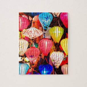 Colourful lanterns jigsaw puzzle