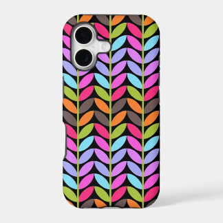 Colourful Leaf Pattern Design