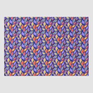 Colourful Leafy Pattern Tissue Paper