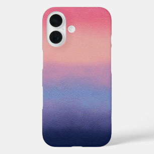 Colourful Leather Art iPhone Case