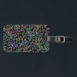 Colourful Leaves Feathers Watercolor Pattern Luggage Tag<br><div class="desc">Add some flair to your luggage with this pretty colourful Leaf pattern. Hand painted by me, for you! Check my shop for more colours and patterns, plus matching accessories like flip flops, totes, bathmats, towels, cosmetic pouches, mugs and shower curtains. You can always add your own text. Let me know...</div>
