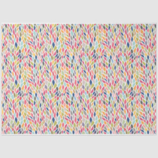 Colourful Leaves Pattern Soft tissue Wrap Paper