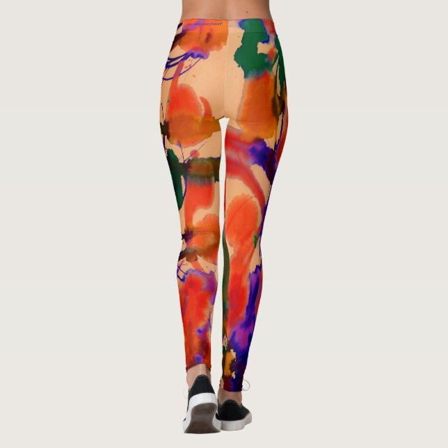Colourful Leggings (Back)