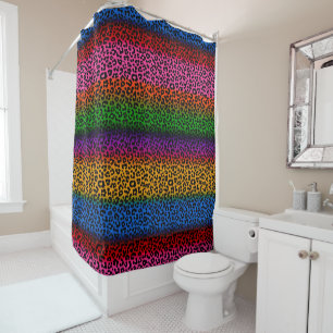 Colourful Leopard Animal Print Design