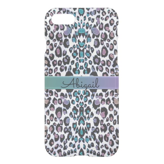 Colourful Leopard iPhone 7 Plus Case