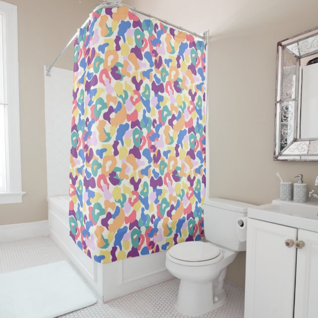 Colourful Leopard Pattern (In Situ)
