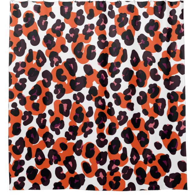 Colourful Leopard Pattern: Seamless Design. (Front)