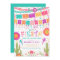 Colourful Let's Fiesta Rehearsal Dinner Invitation