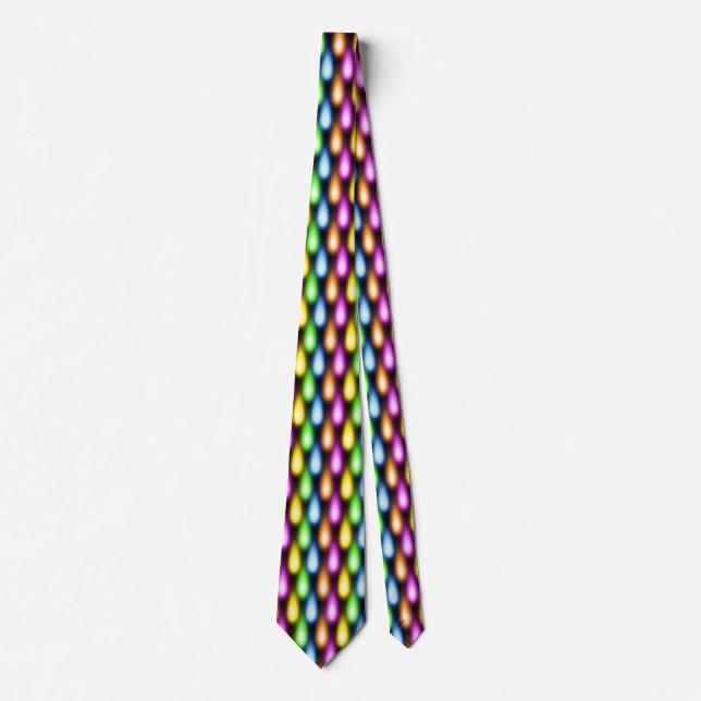 Colourful Light Effects Tie (Front)