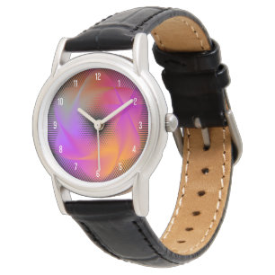 Colourful light images design watch
