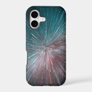 Colourful light streaks iphone cases